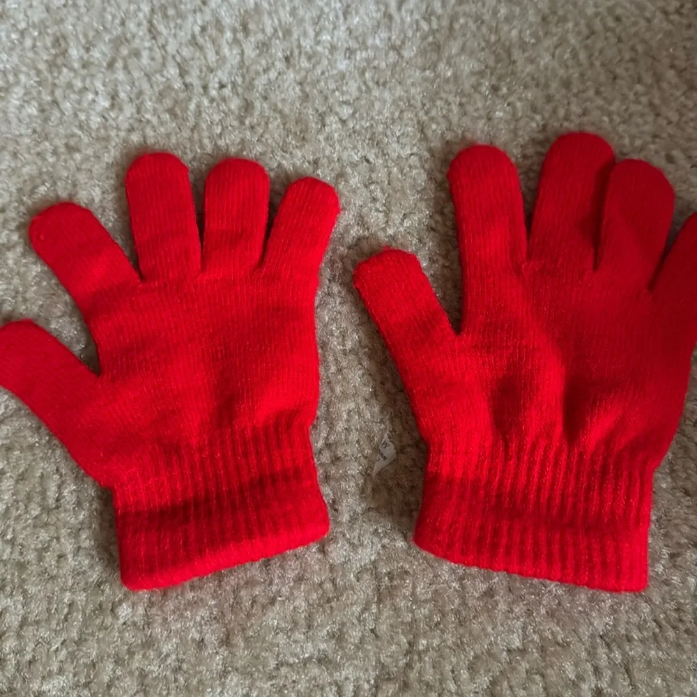 UNISEX KIDS - Red Mittens